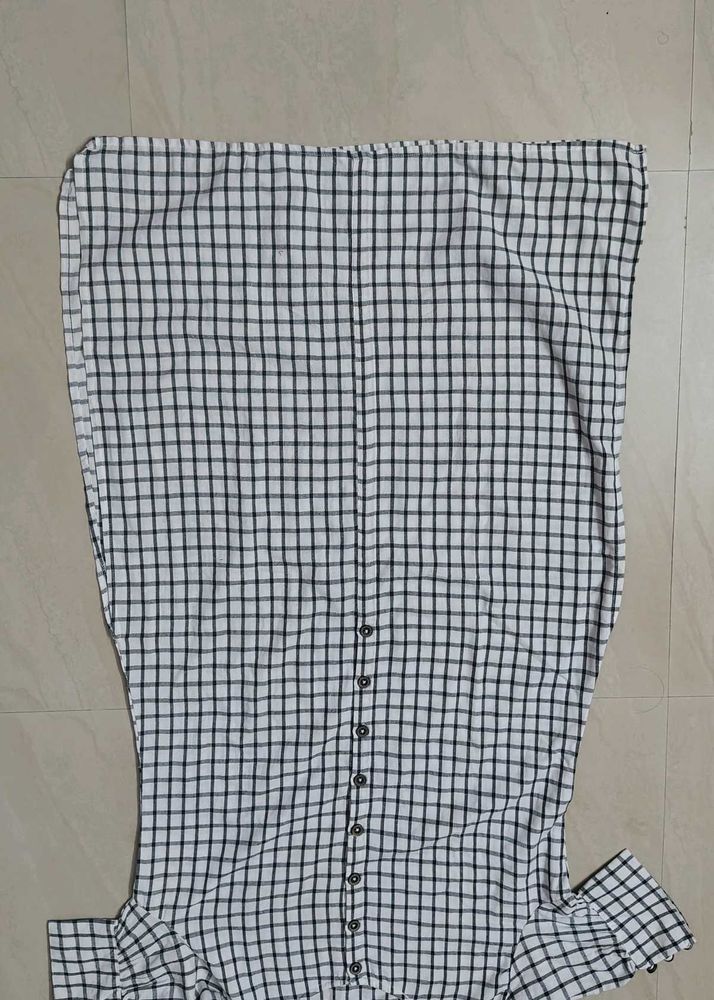 Checked Casual Kurti