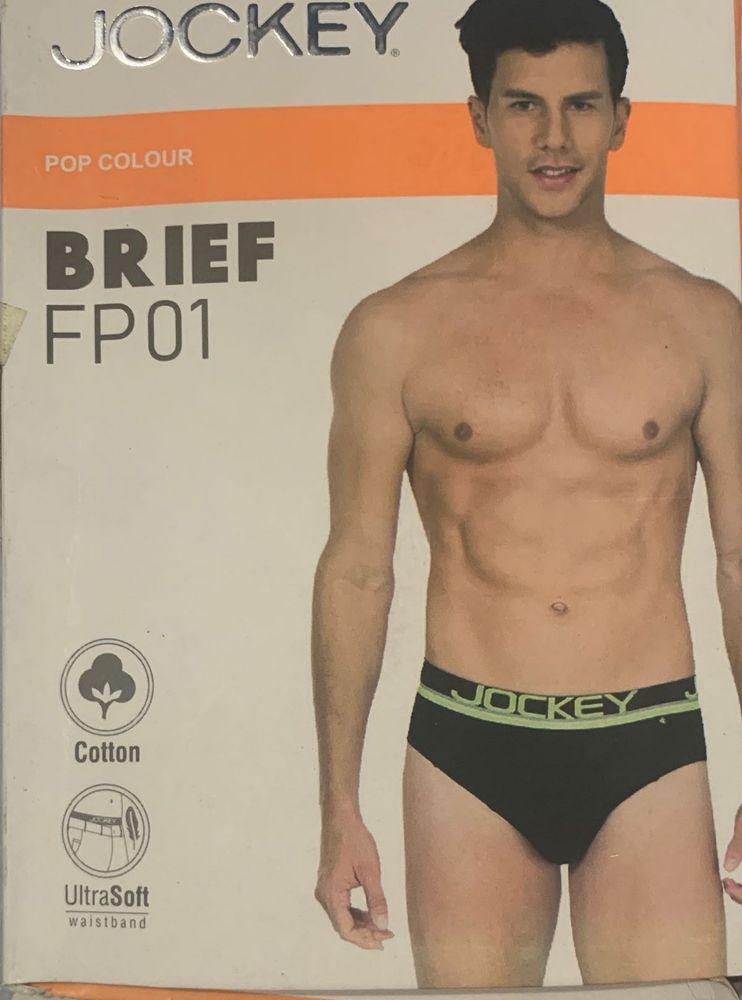 Jockey Men’s Brief – Size XL (100-105 cm Maroon