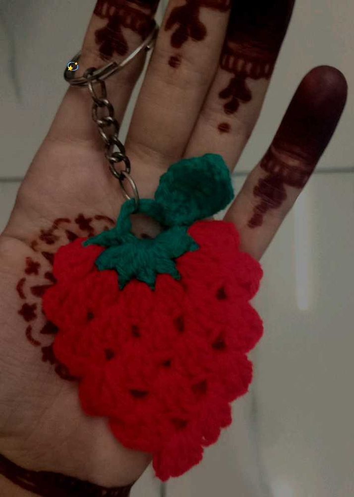 Strawberry Keychain