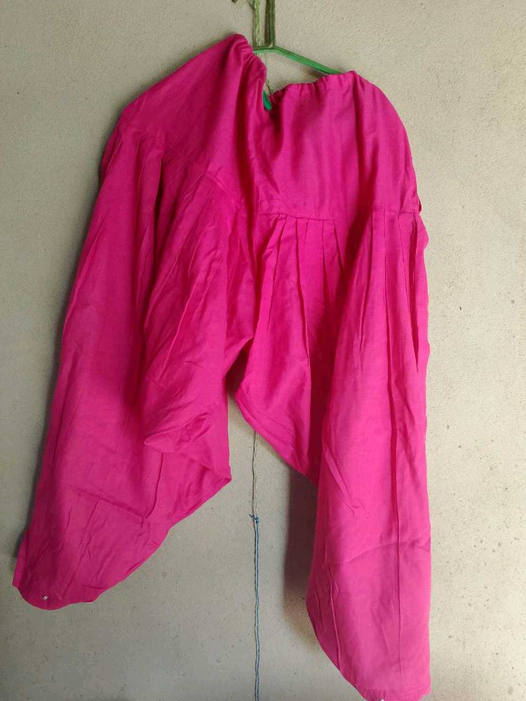 Pink Salwar Kameez Bottom