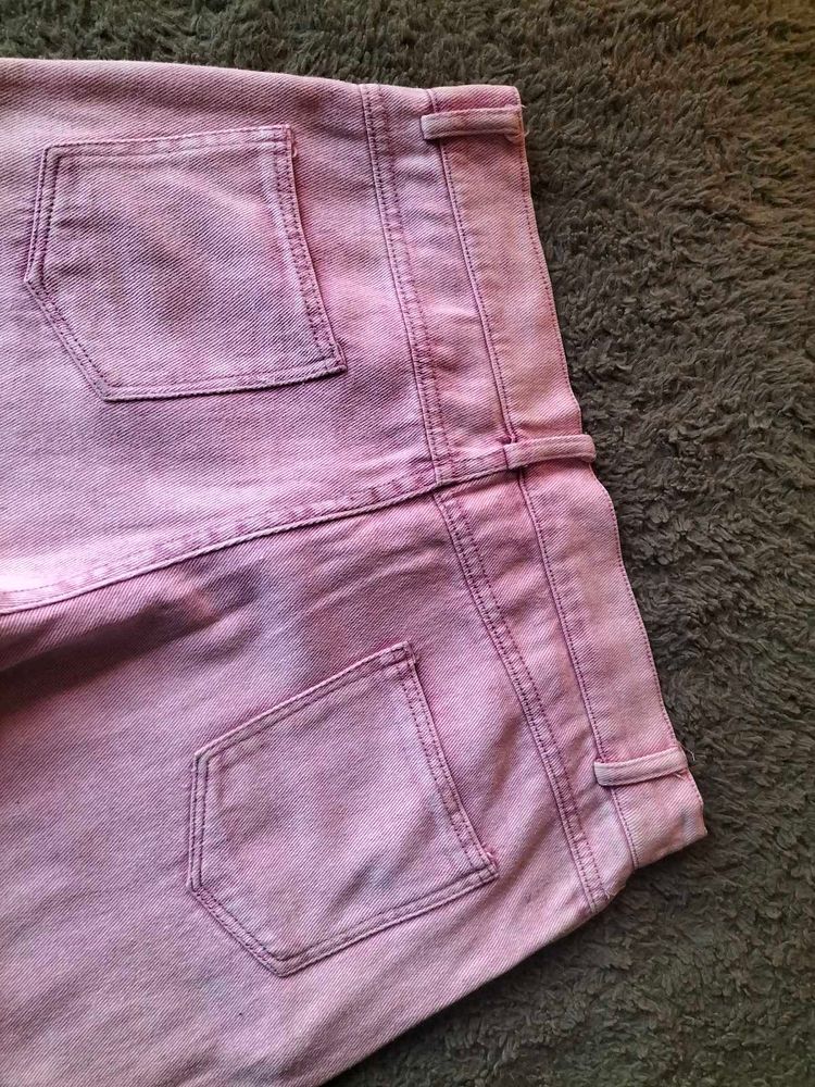 Vintage Pink Jeans
