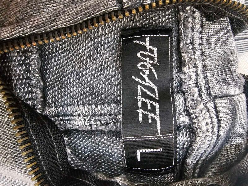 Acid Washed Baggy Smugglers Hooded Sweatshirt