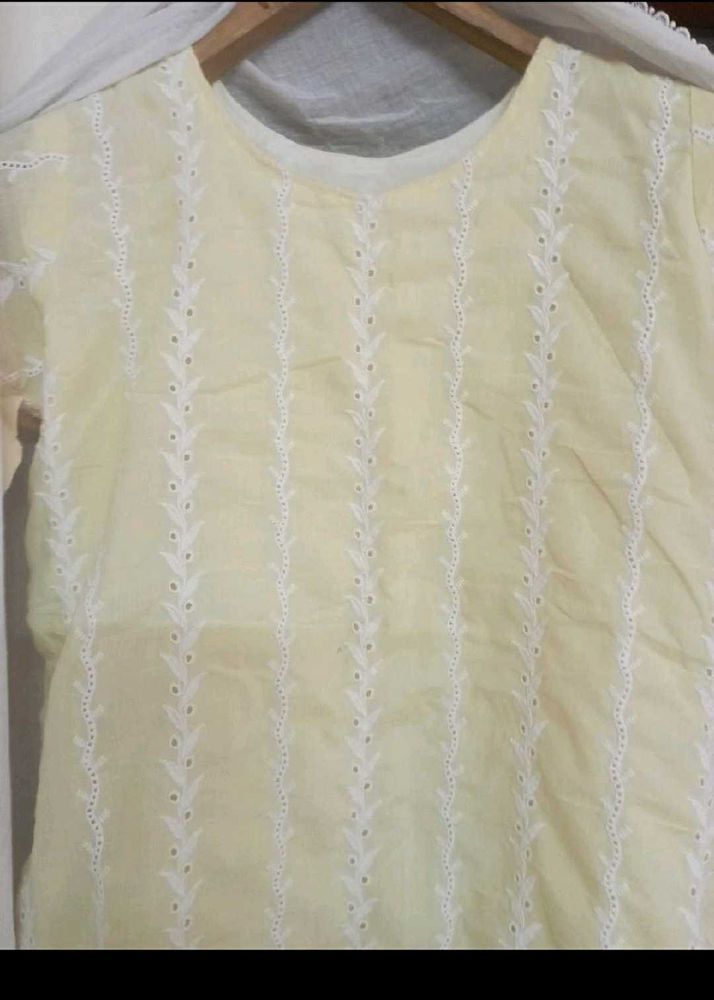 Elegant Embroidered Kurta
