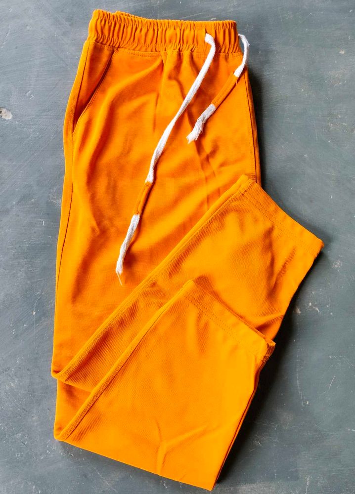Orange Jogger Pants