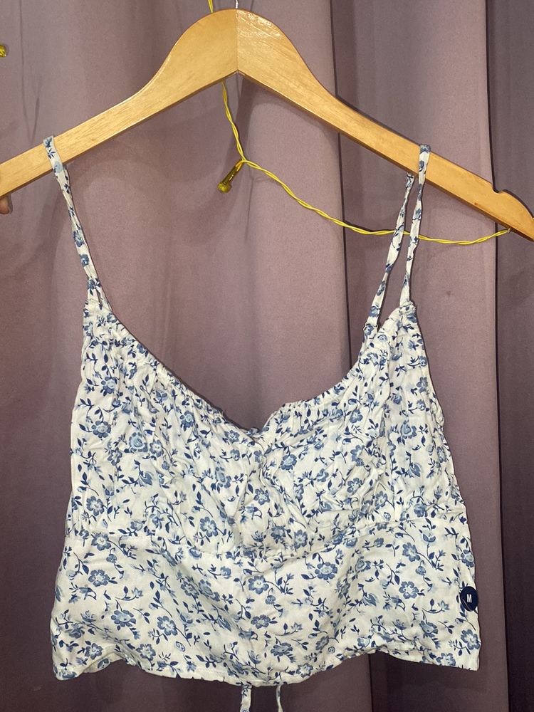 Hollister Strappy Floral Top Women