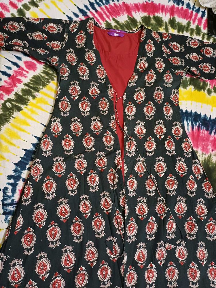 Stylish Printed Open Front Shrug