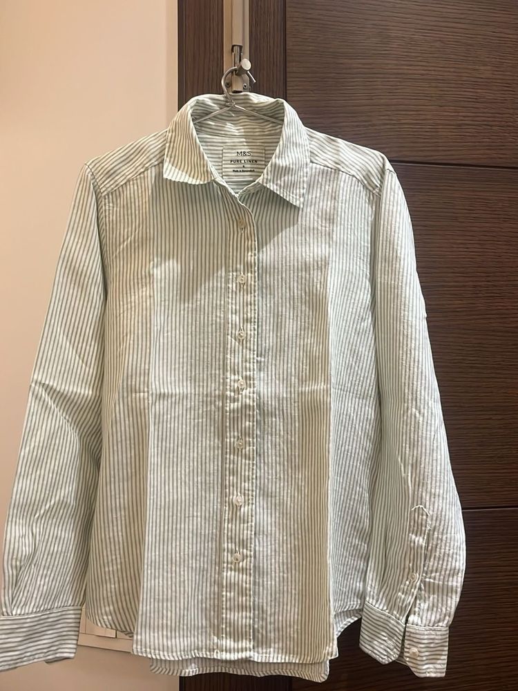 Striped Linen Shirt
