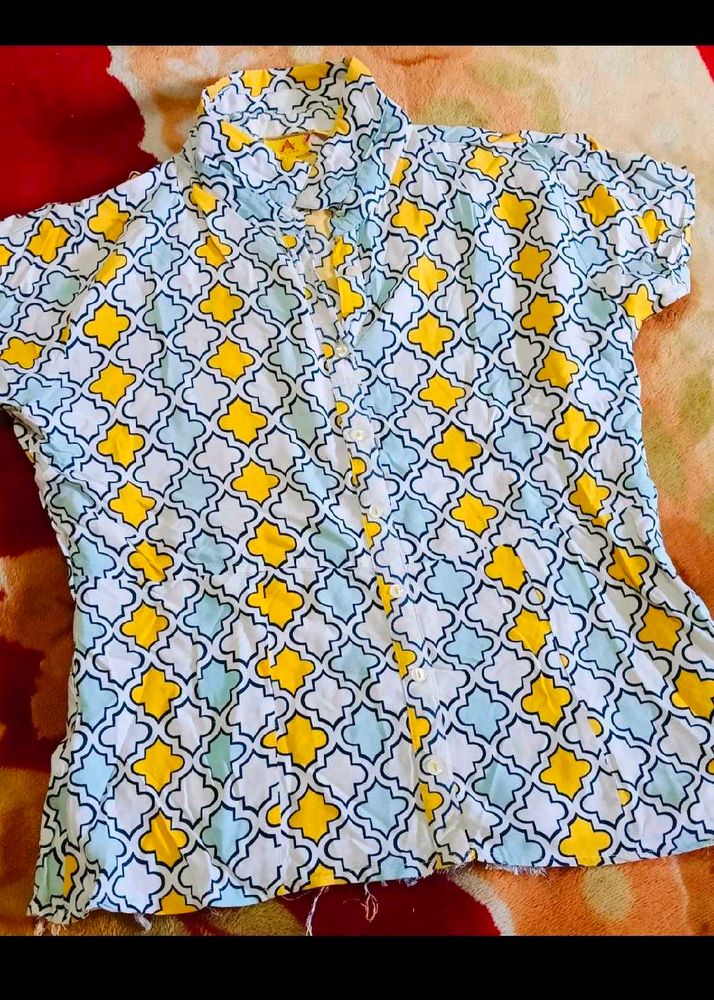 Shirt Style Top