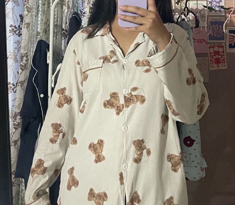 Teddy Bear Pajama tops💖