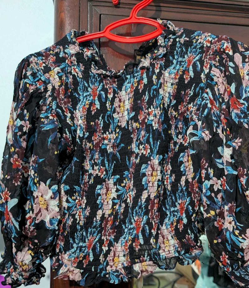 Floral Print Top