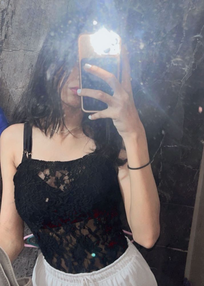 Black Lace Bodysuit