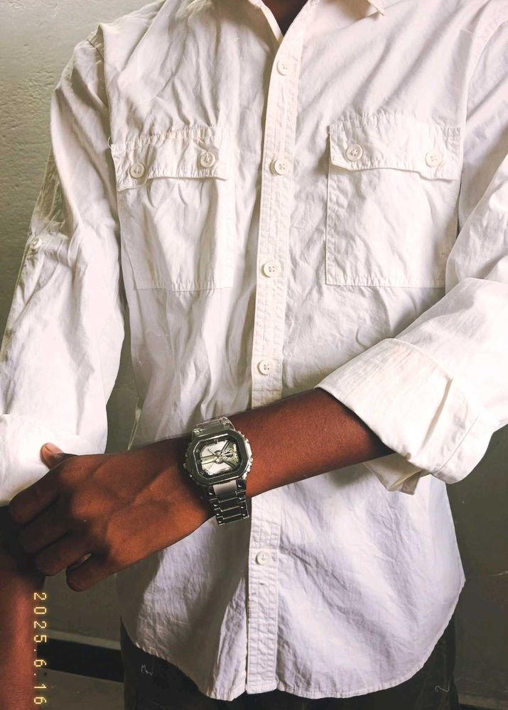 White Casual Shirt