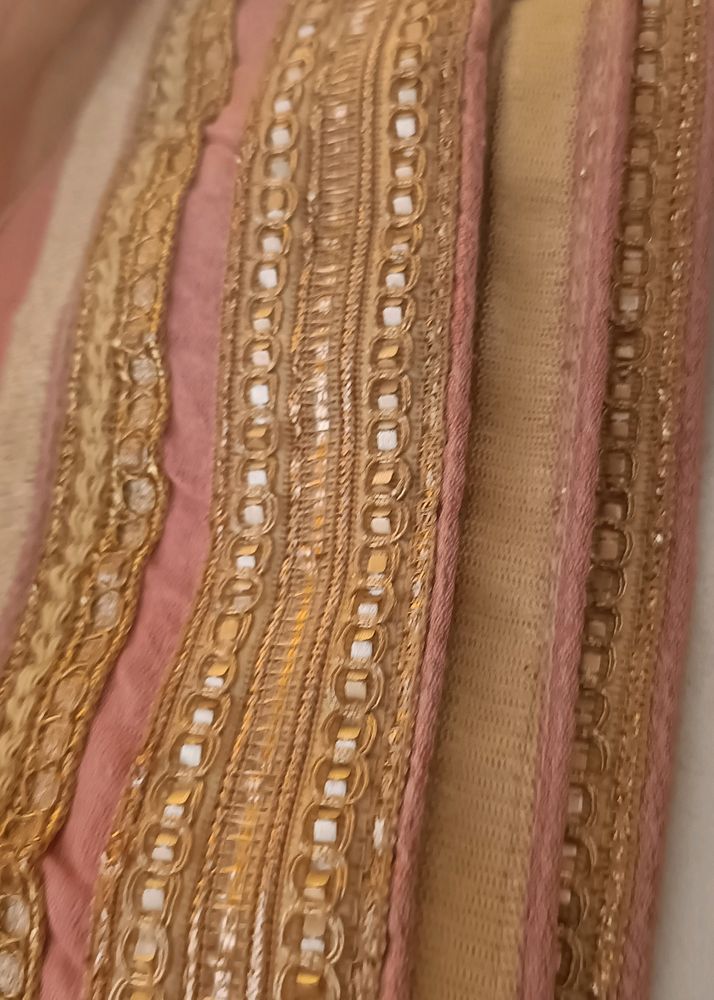 Georgette saree Golden