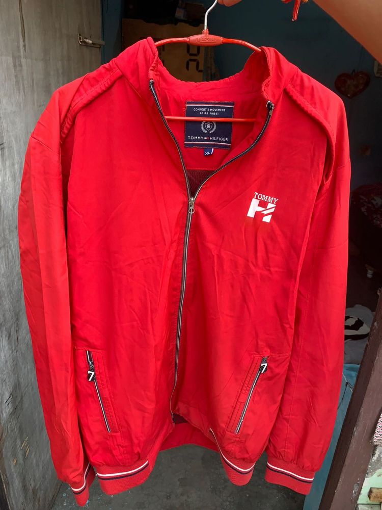 Orignal Tommy Hilfiger Red Jacket