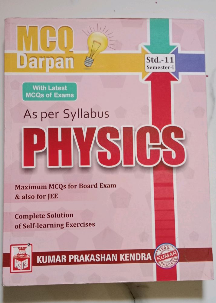 11th Physics Darpan Solved Mcq Digest