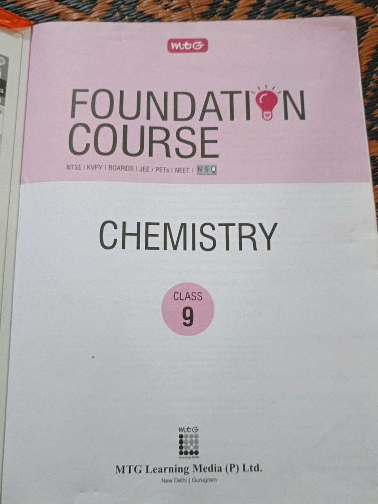 MTG Foundation Course: Chemistry Class 9