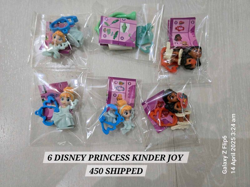 Kinderjoy Disney Princess Collectibles