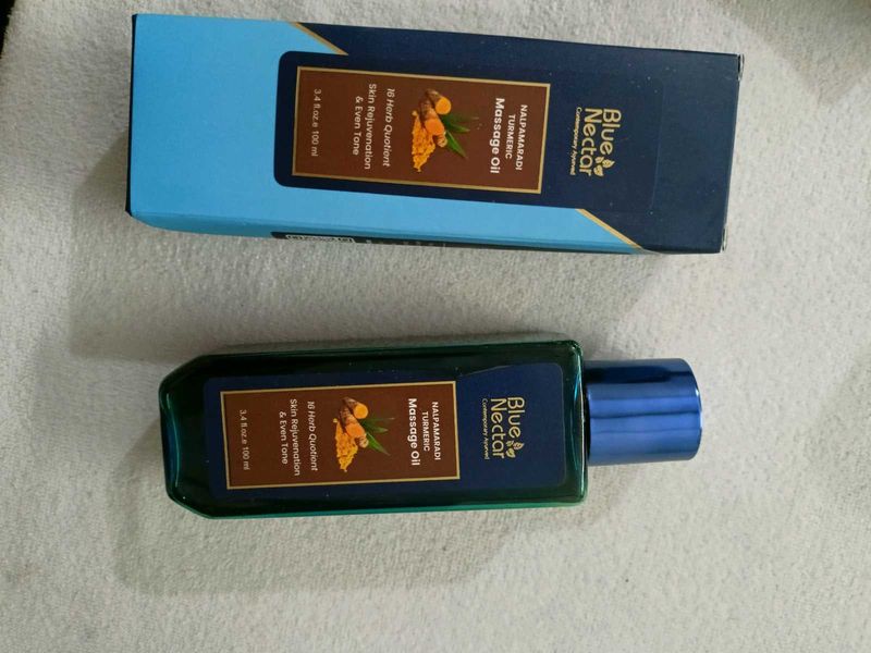 Blue Nectar Turmeric Massage Oil