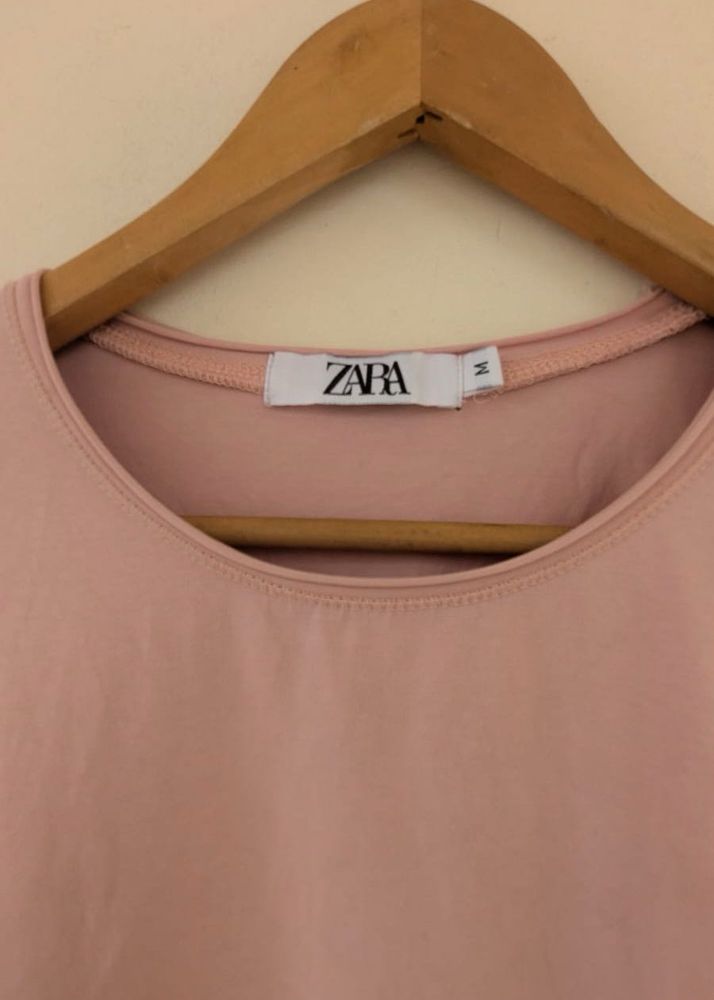 Zara Pink Tee - Size M