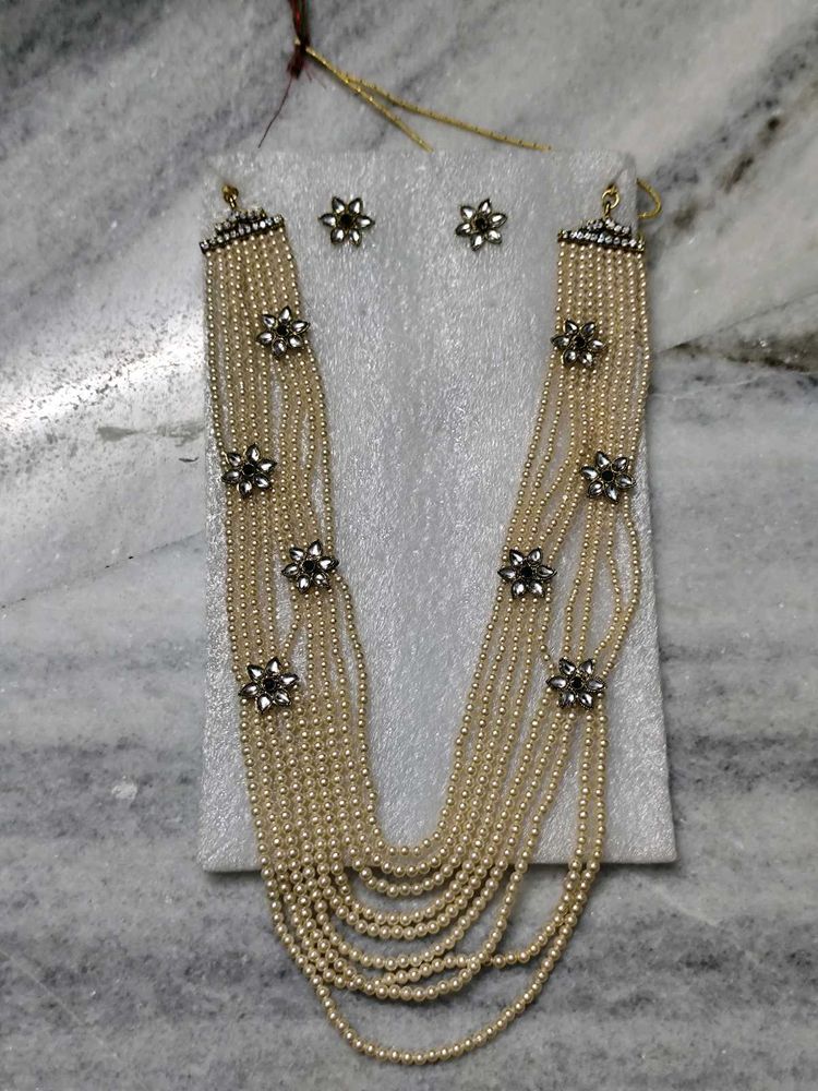 Pearl Long Necklace
