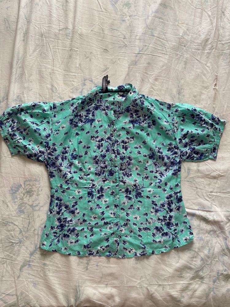 Fabindia Top Size S