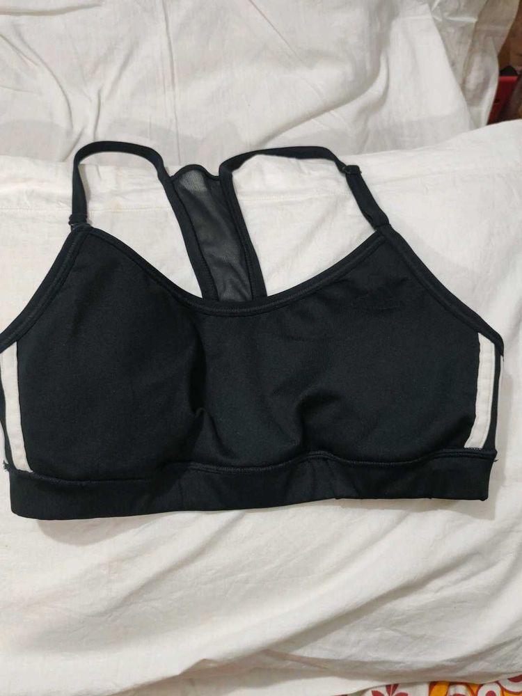 Adidas Black Sports Bra