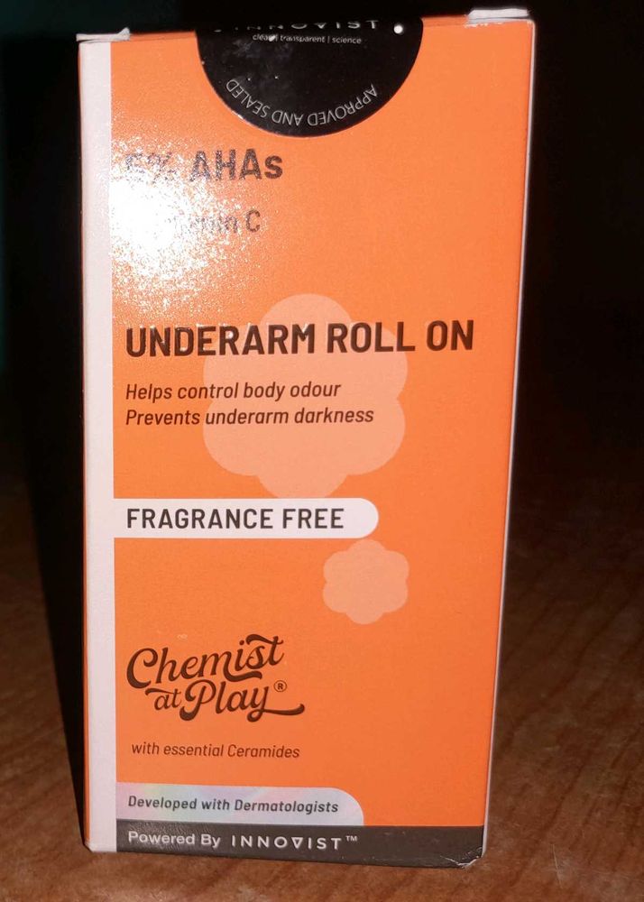 Underarm Roll On for Odour Control &amp; Pigmentation
