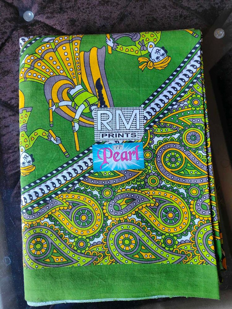 Jaipuri single bed bedsheet with no pillow cover
