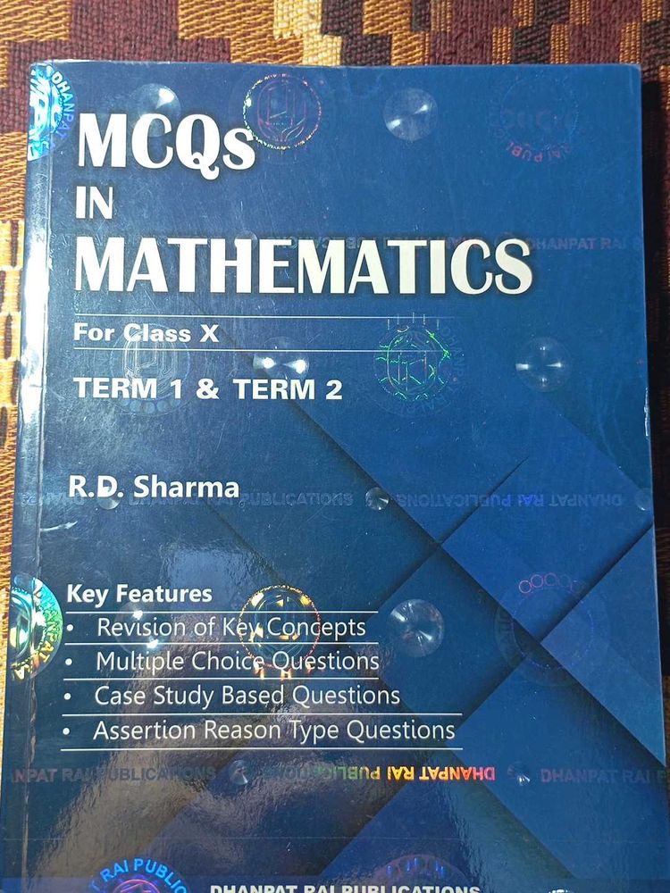 MCQ In Mathematics For Class 10th RD Sharma