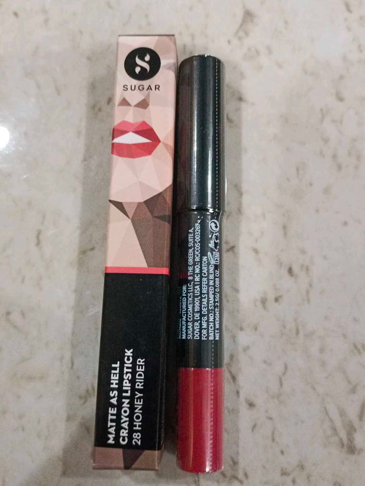 Sugar Matte As Hell Crayon Lipstick