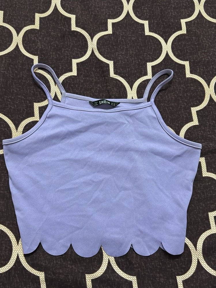 Lavender Shein Tank Top