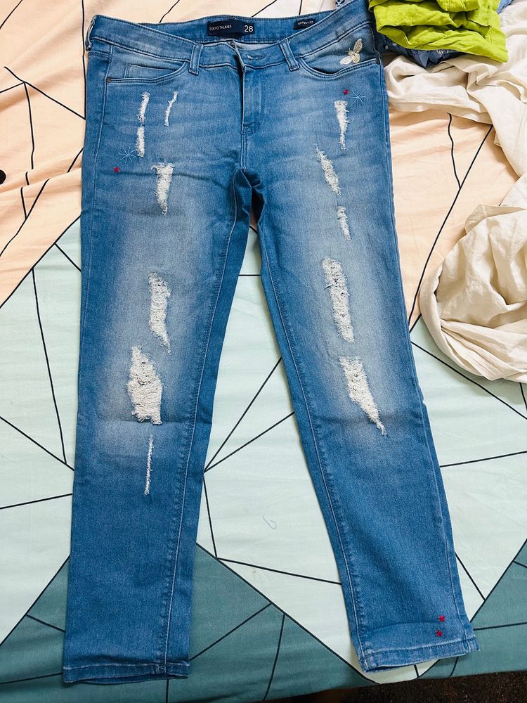 Tokyo Talkies Distressed Jeans