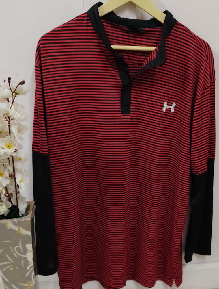 Striped Under Armour Shirt