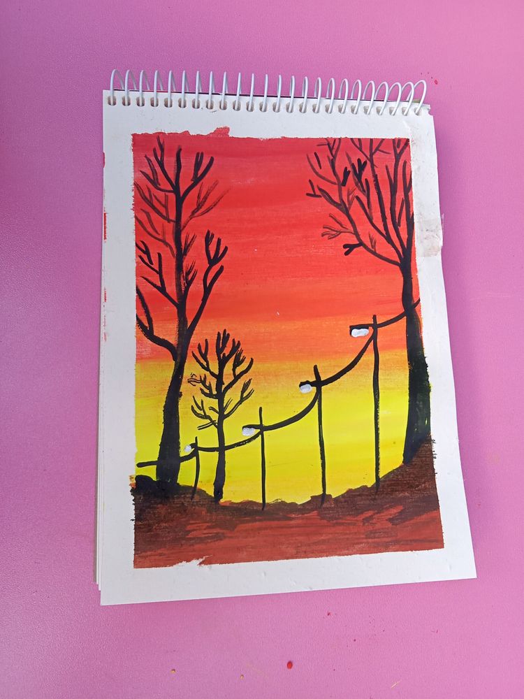 Sunset Painting