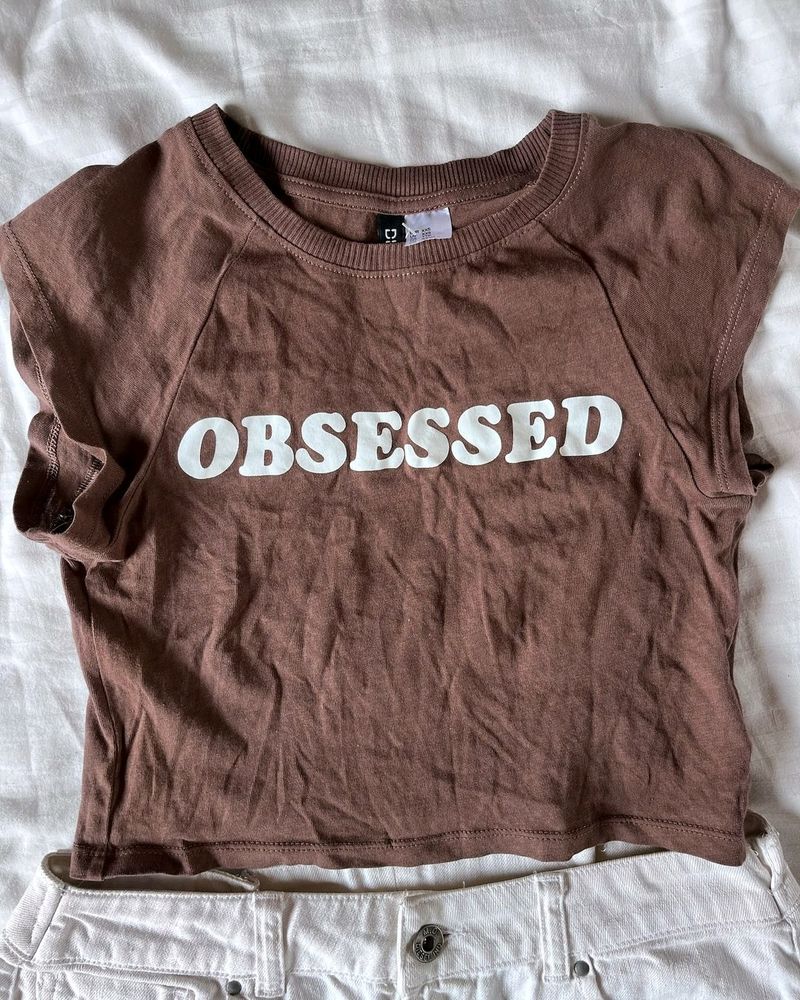 H&amp;m graphic baby tee