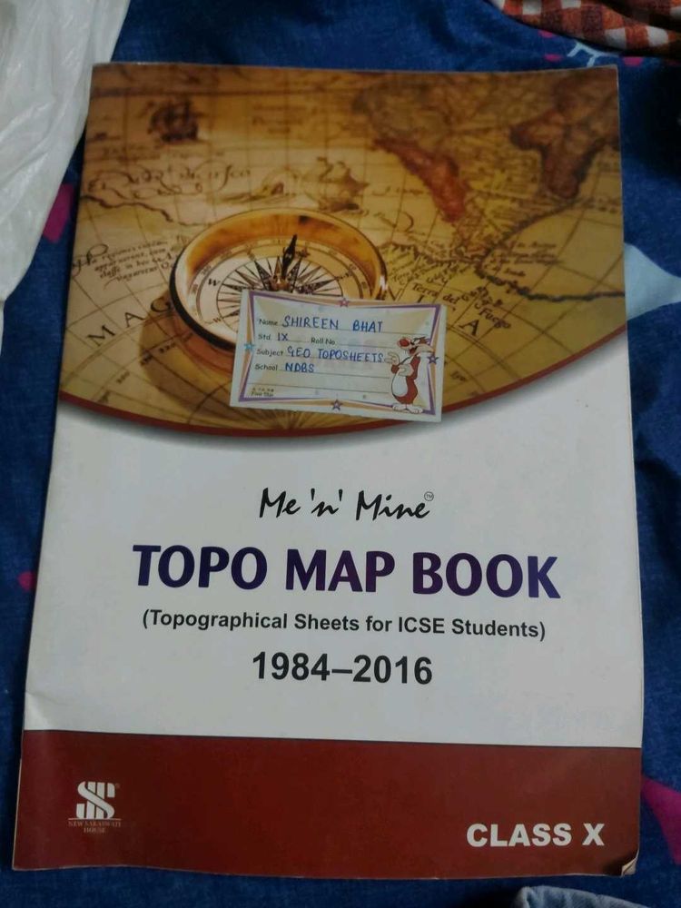 Icse Toposheets For Class  10