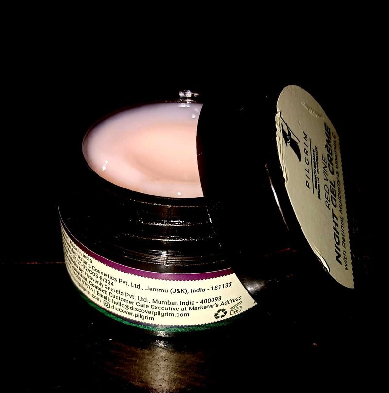 Pilgrim Red Vine Night Gel Creme