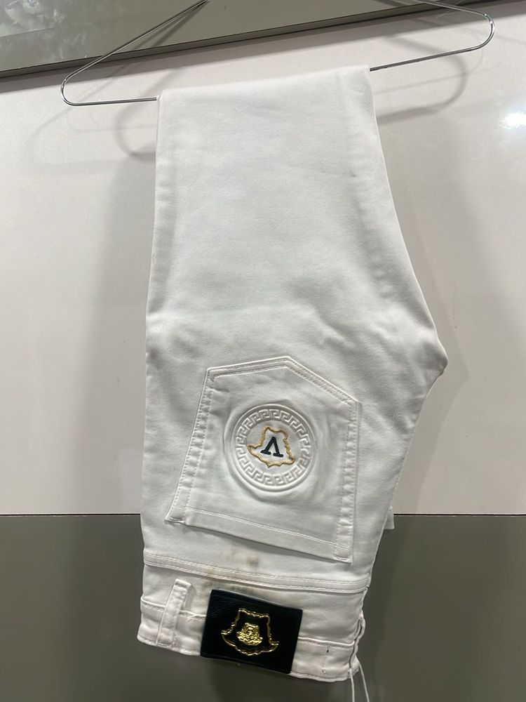 Designer White Jeans