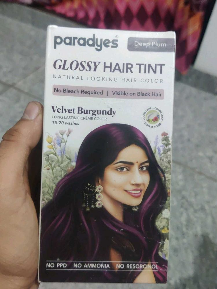 Paradyes Deep Plum Hair Tint