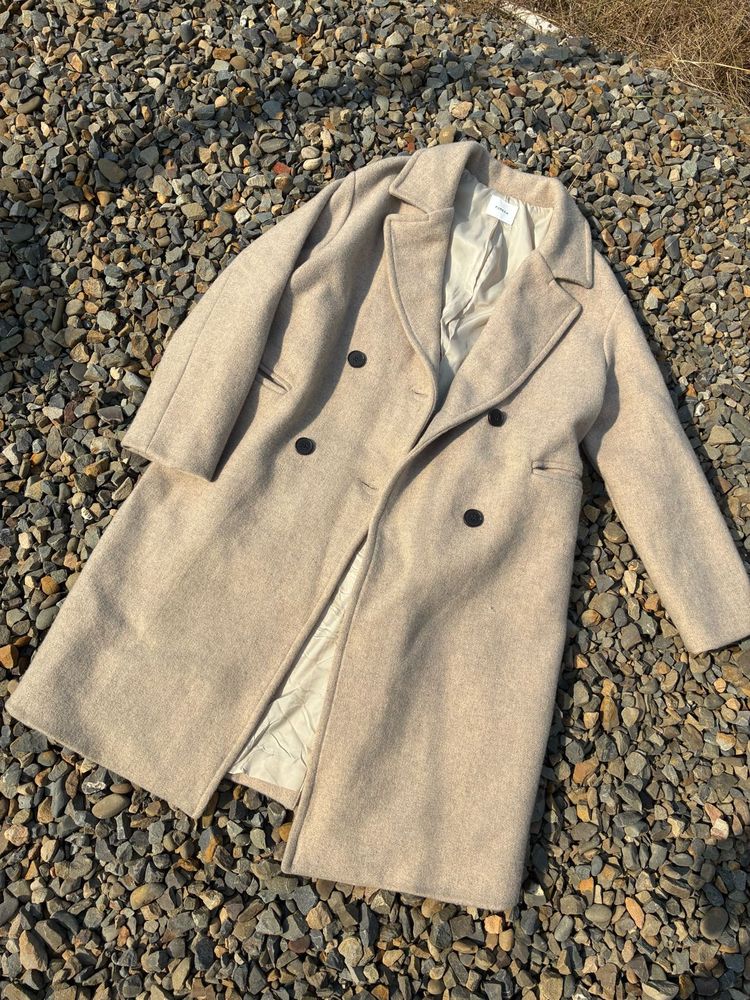 Elegant Beige Trench Coat