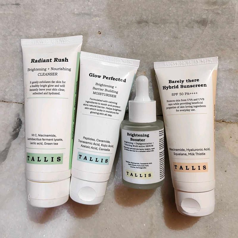 Skincare Kit - Tallis &amp; Aqualogica Moisturizer