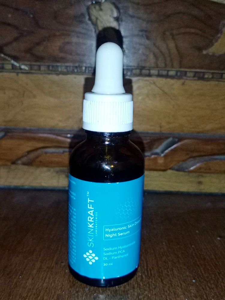 Skincraft Hyaluronic Skin Drench Night Serum