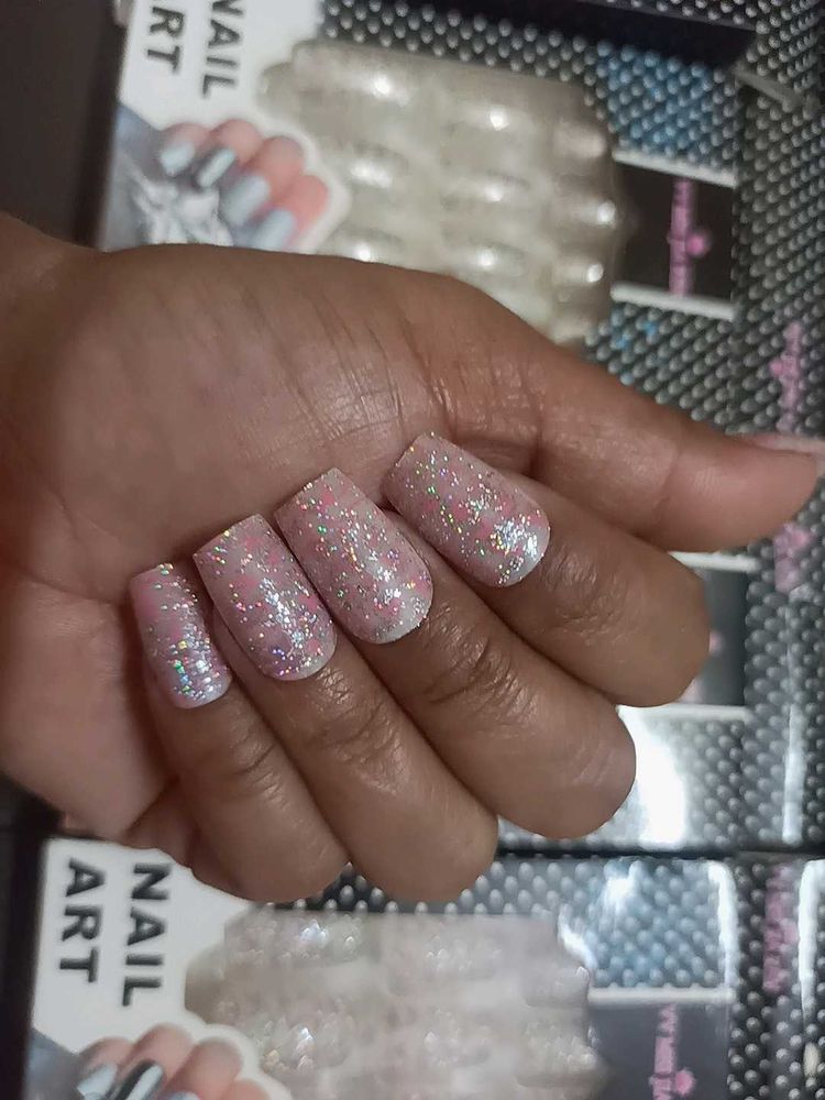 Beautiful Glitter Nail 💅 Art