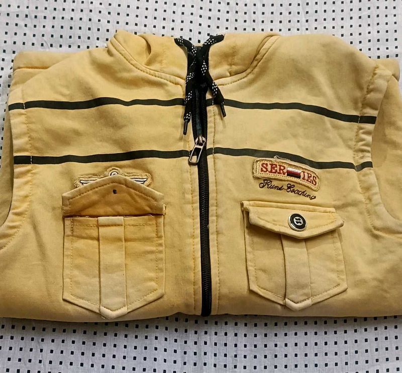 Vintage Style Yellow Jacket