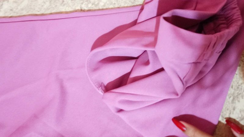 Pink Casual Women's Pants