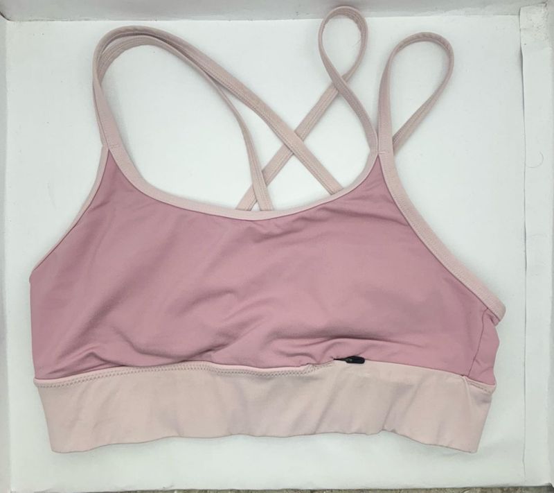 Pink Sports Bra