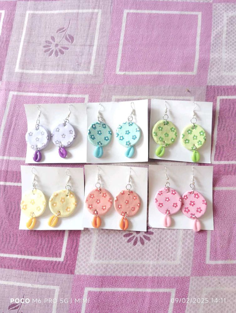 Set Of 6 Earrings..