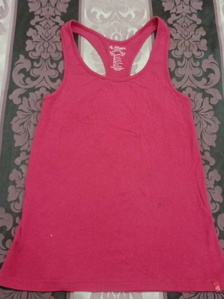 Pink Jockey Active Tank