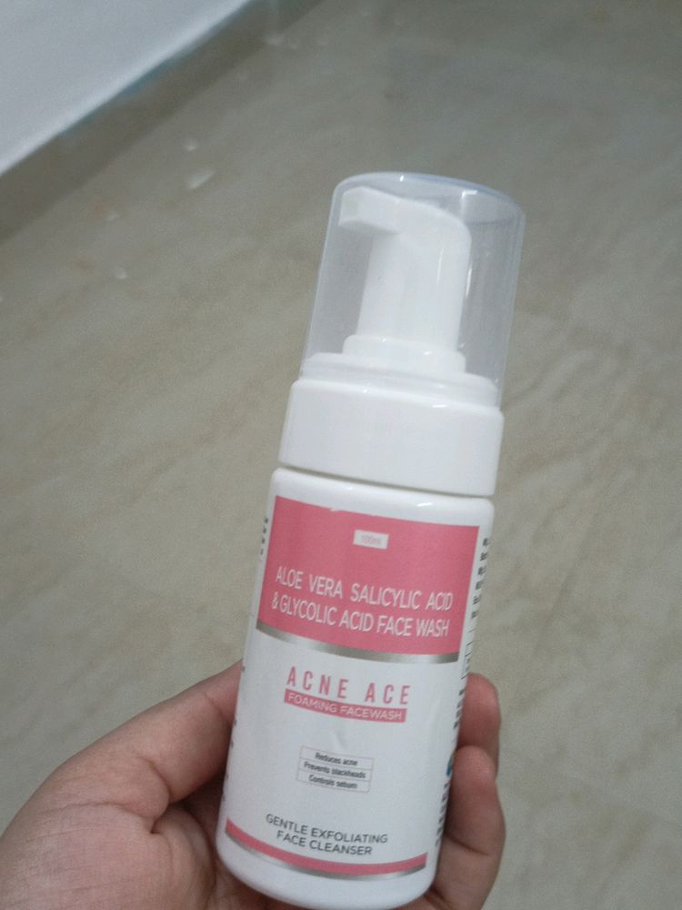 It&#39;s A Very Good Product For Oily Skin.. It&#39;s Totally New. Not Used At All. It Is Foaming face Wash, Very Easy To Use. It&#39;s Very Useful For The Skin Which Is Very Prone To Acne And Acne Marks