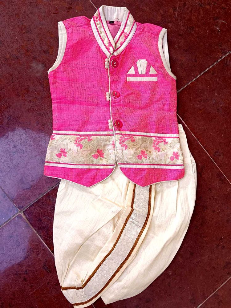 Kids Pink &amp; Cream  Outfit